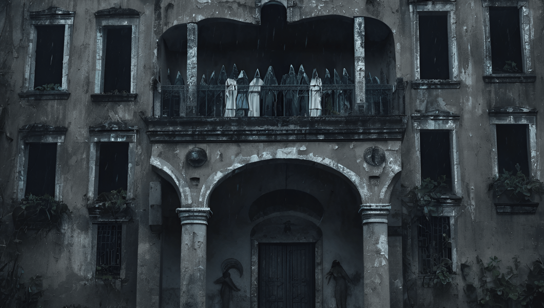 Stable DIffusion - Una hacienda mexicana con fantasmas.