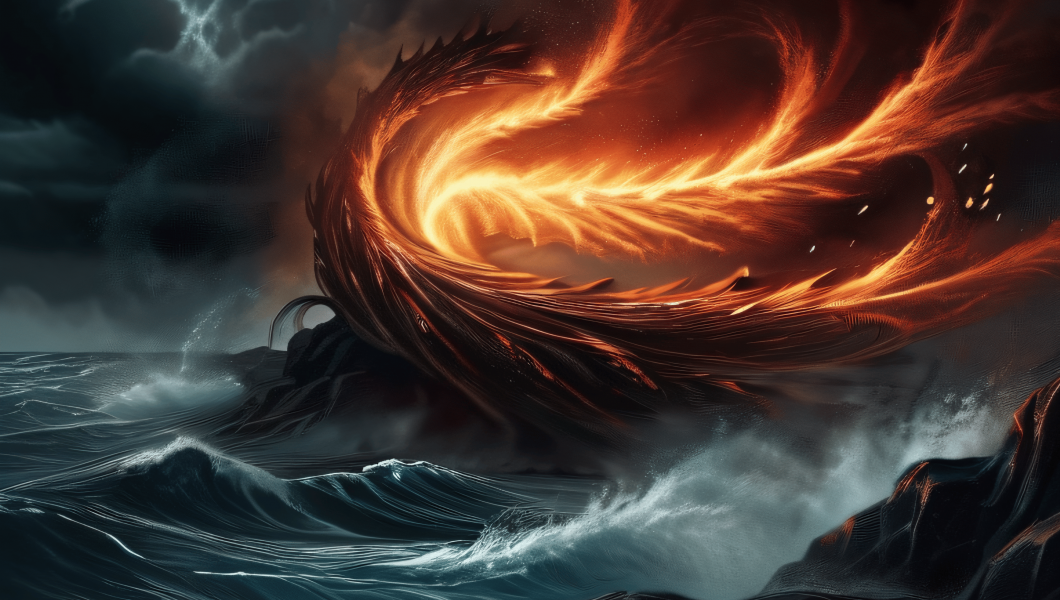 Stable Diffusion - Fuego y Agua