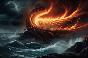 Stable Diffusion - Fuego y Agua