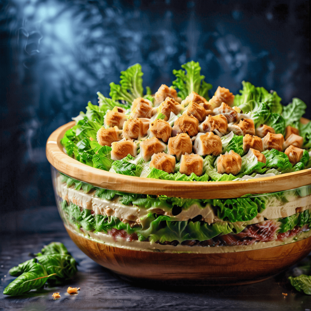 Stable Diffusion - Ensalada César