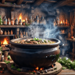 Stable Diffusion - La cocina de una bruja