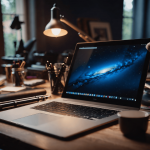 Stable DIffusion - Un escritorio de diseñador