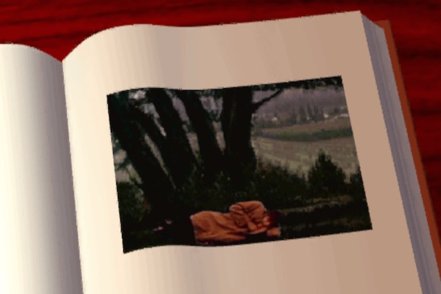 Imagen del inicio del juego. Stauff durmiendo en el bosque.