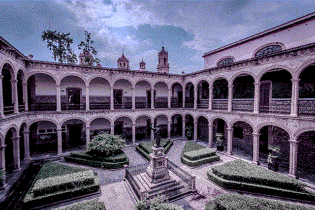 Foto propia de la Prepa 1 de la UMSNH - CGA 1