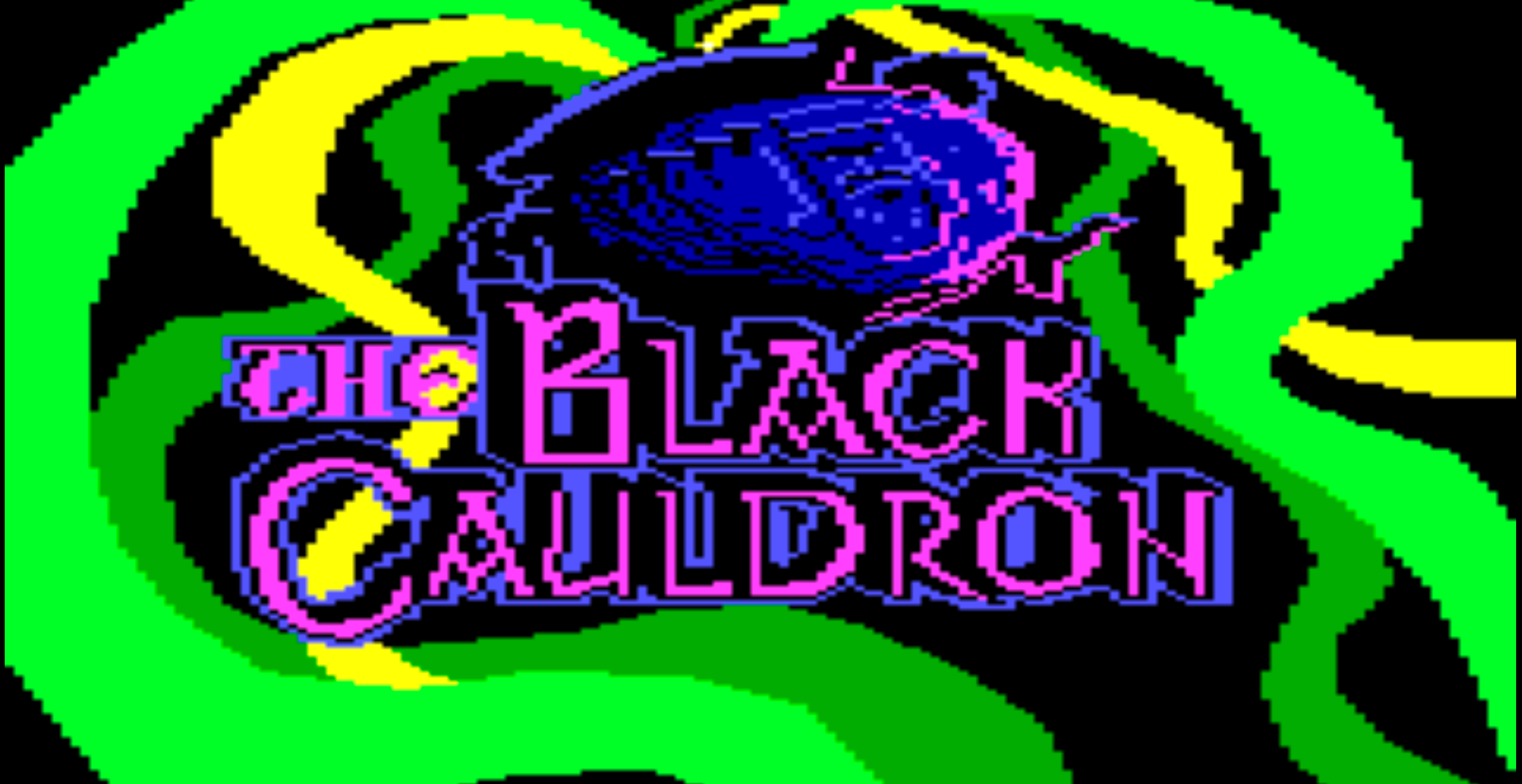 The Black Cauldron - EGA