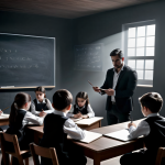 Stable Diffusion - Un profesor dando clases