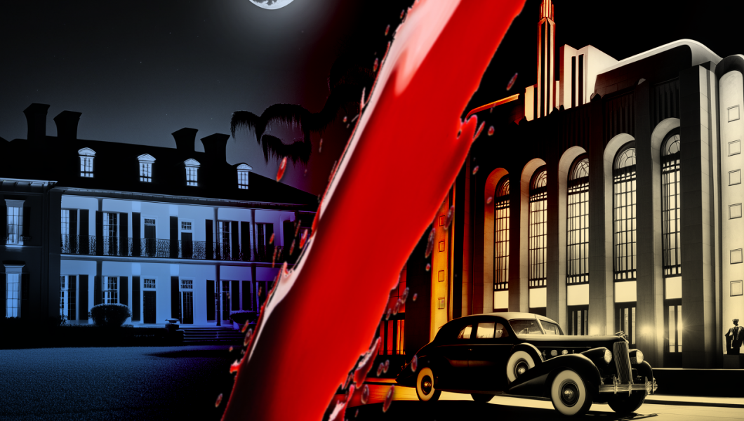 Stable Diffusion - Una mansion en el Bayou, un museo Art Deco