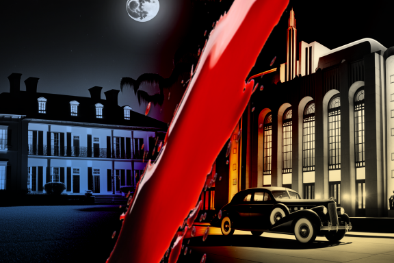 Stable Diffusion - Una mansion en el Bayou, un museo Art Deco