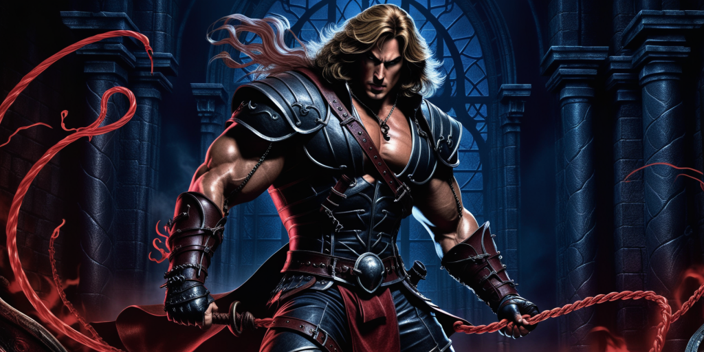 Stable Diffusin - Castlevania. En el medioevo-gótico los gimnasios estaban de moda.
