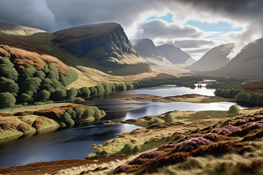 Stable Diffusion - Scottish Highlands