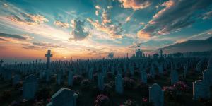 Flux - Un cementerio al amanecer