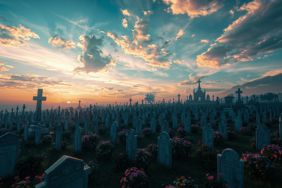 Flux - Un cementerio al amanecer