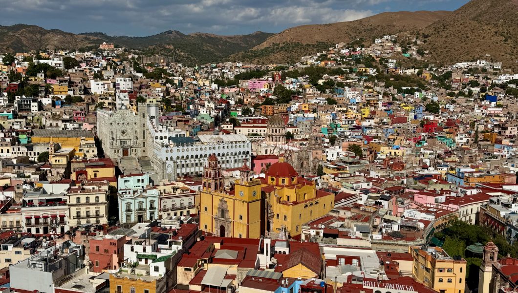 Vista de la ciudad de Guanajuato