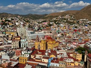 Vista de la ciudad de Guanajuato