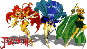 Hikaru, Umi, Fuu ©CLAMP